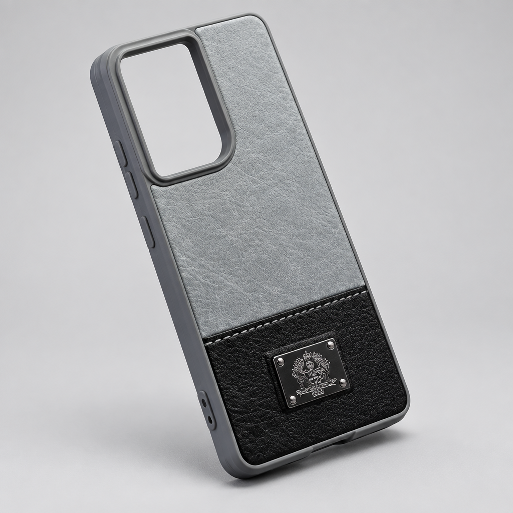 Moto Edge 50 Fusion / G85 / G96 Two-Tone Leather-Texture Back Case