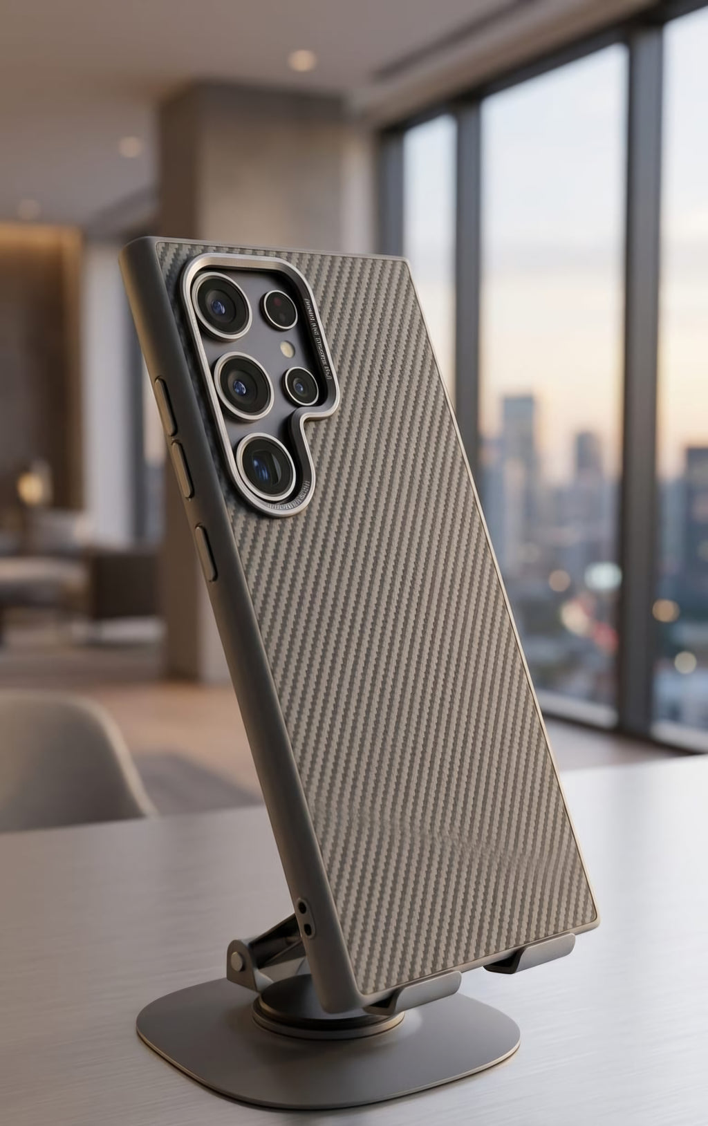 Carbon Fiber Texture Case for Samsung Galaxy S24 Ultra