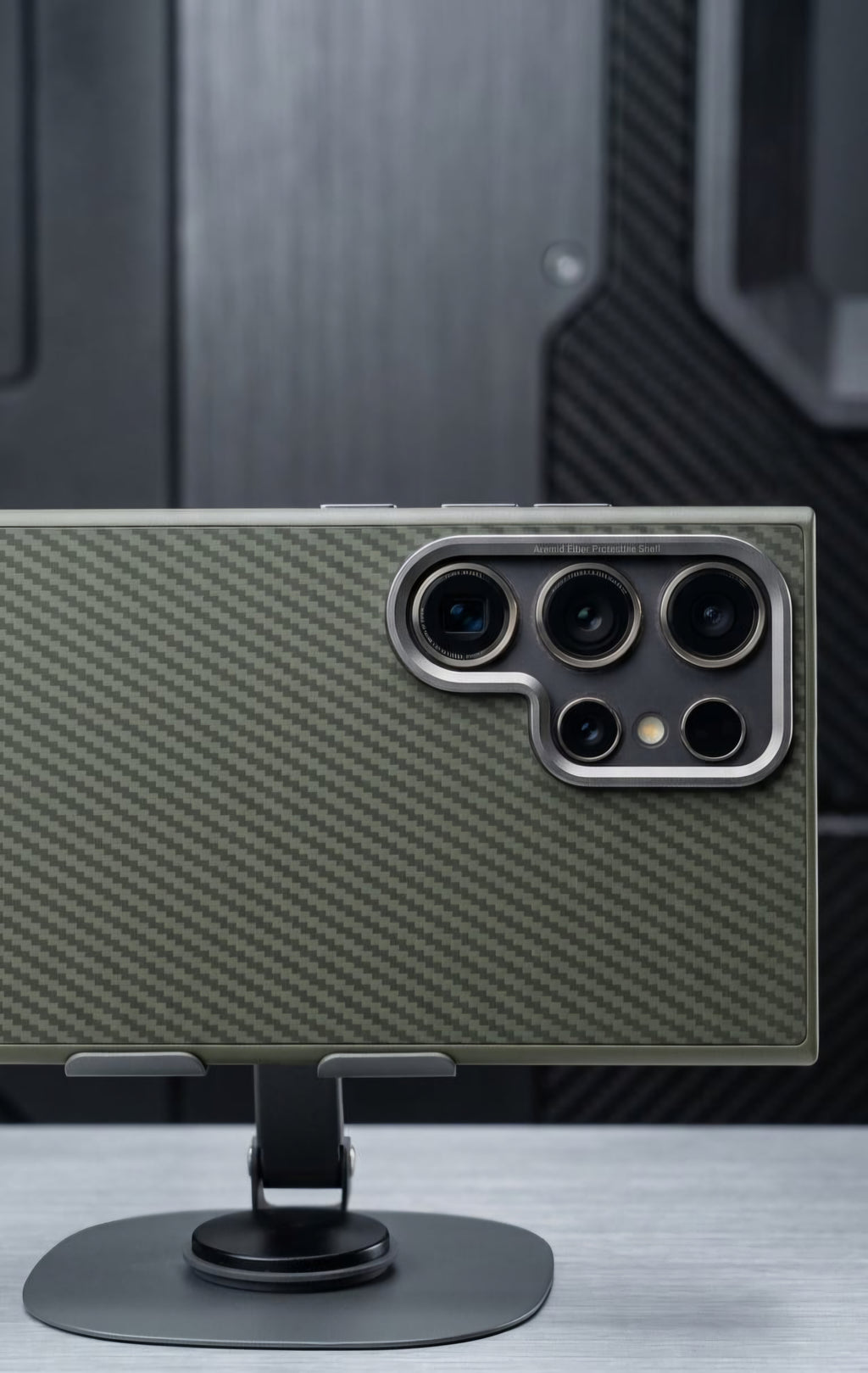 Carbon Fiber Texture Case for Samsung Galaxy S24 Ultra