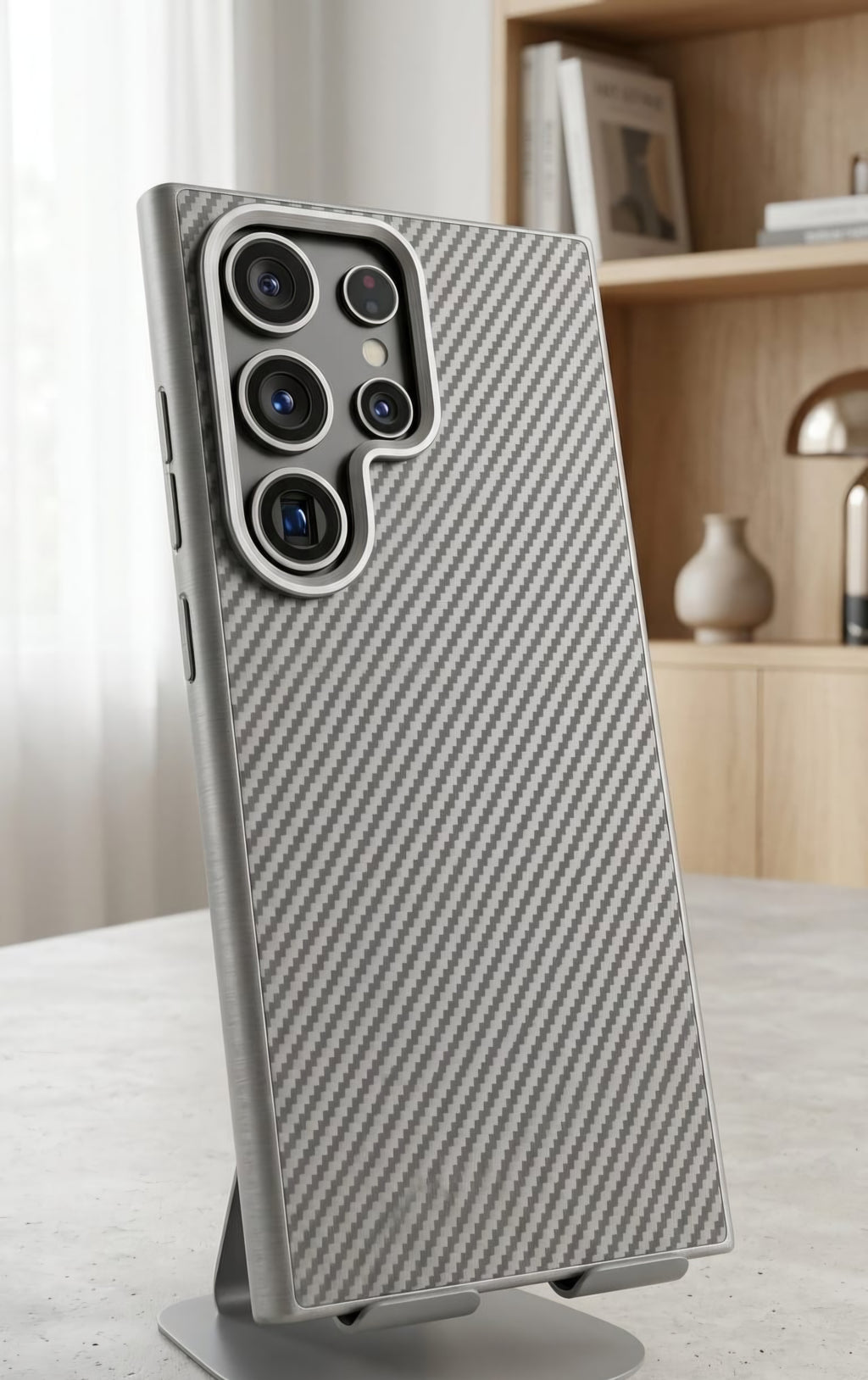 Carbon Fiber Texture Case for Samsung Galaxy S24 Ultra