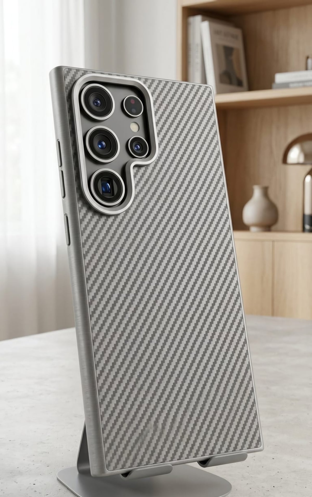 Carbon Fiber Texture Case for Samsung Galaxy S24 Ultra