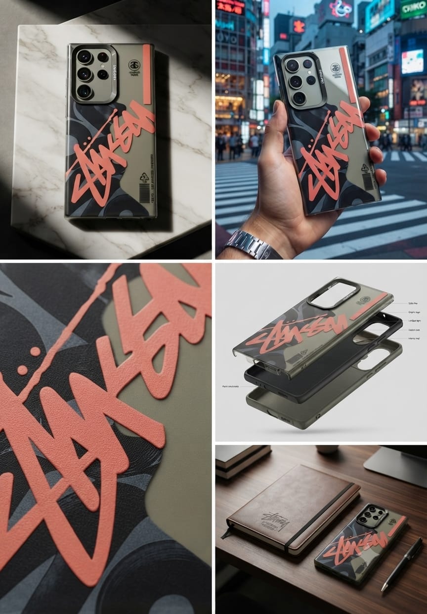 Samsung S23 Ultra 3D Multi-Colour Print Back Cover