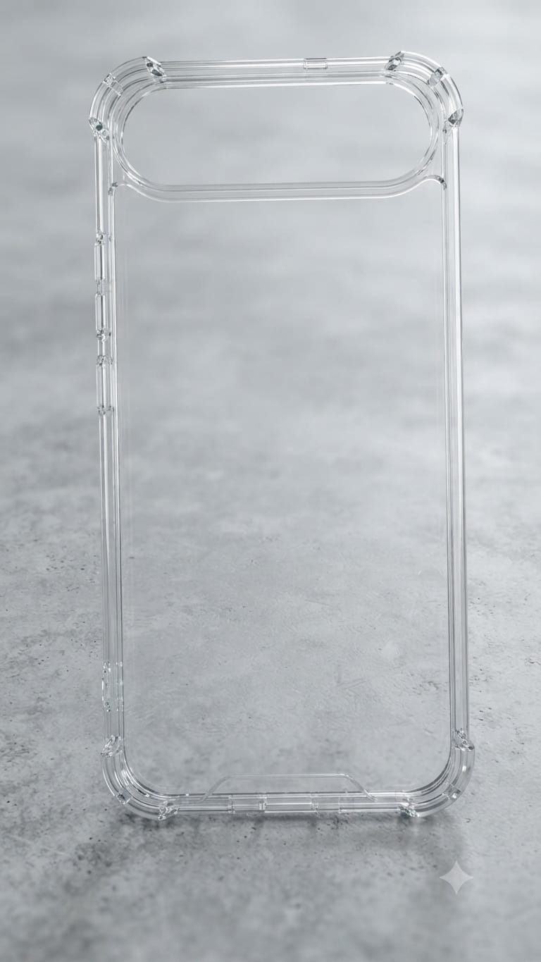 Realme 16 Four Corner Shockproof Transparent Back Case