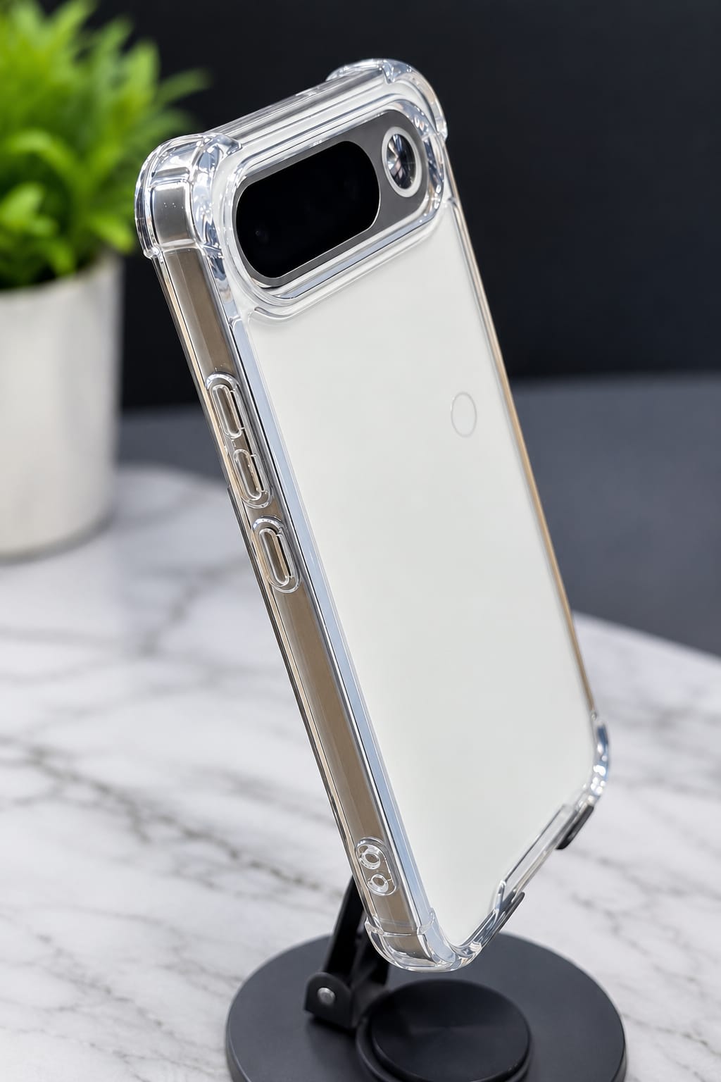 Realme 16 Four Corner Shockproof Transparent Back Case