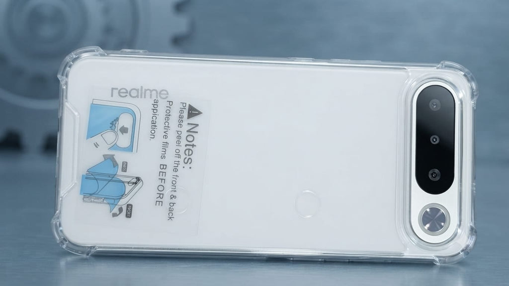 Realme 16 Four Corner Shockproof Transparent Back Case