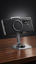 Samsung Z Fold 8 Ultra Super Frosted Shield Pro Polycarbonate Carbon Fiber Textured 360 Cover