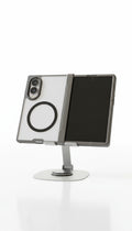 Samsung Galaxy Z Fold 8 Transparent MagSafe Black Border Shockproof Back Cover