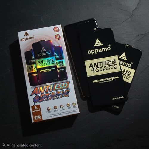 Appamo Anti-Static ESD Tempered Glass for iPhone 14 Pro Max | iPhone 14 Pro | iPhone 14 Plus | iPhone 14