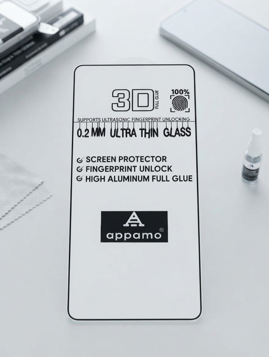 Samsung Galaxy S26 / Samsung Galaxy S26 Plus / Samsung Galaxy S26 Ultra Ultrathin fingerprint Premium quality Tempered Glass