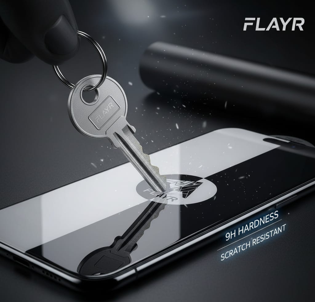 FLAYR Super Large Arc Tempered Glass - iPhone 18 Pro