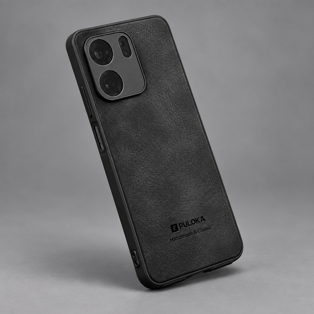 Oppo A5x PULOKA Leather Back Cover