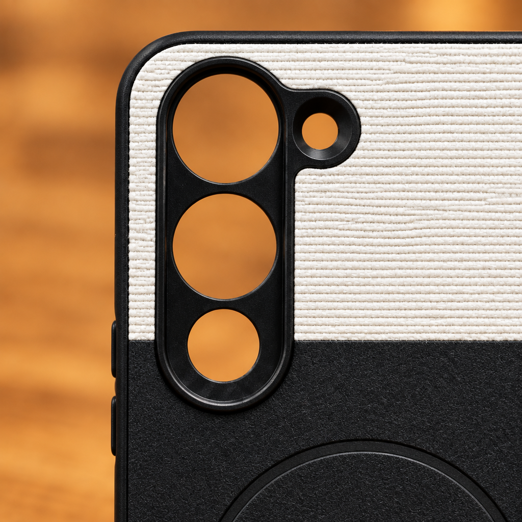 Vivo Y04 / Y19e / Y29s Two-Tone Magnetic Ring Back Case