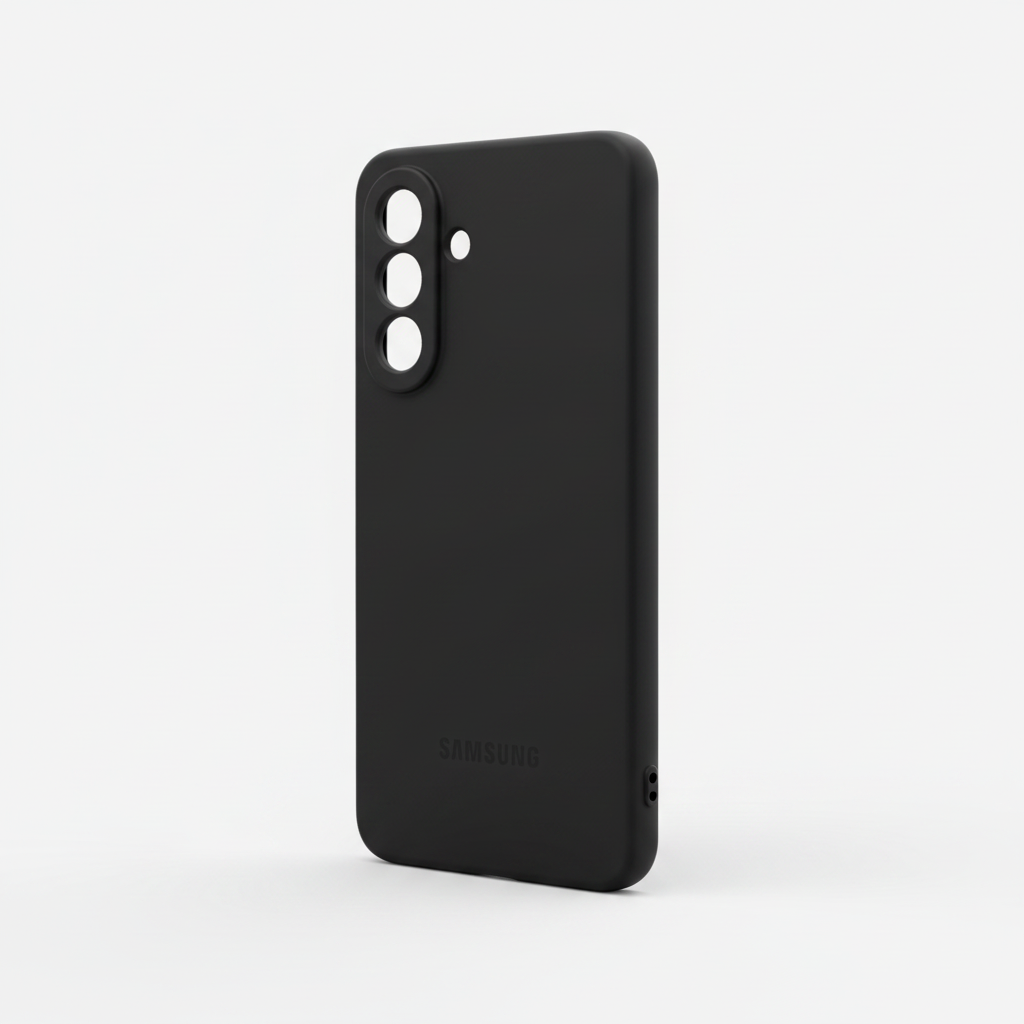 Samsung A37 Silicone Back Case - Black, Grey, Green & Blue
