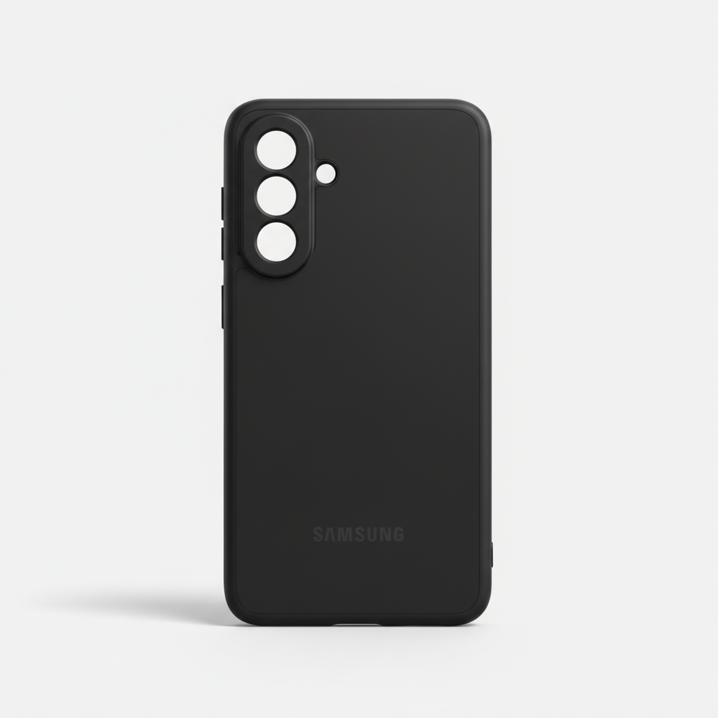 Samsung A37 Silicone Back Case - Black, Grey, Green & Blue