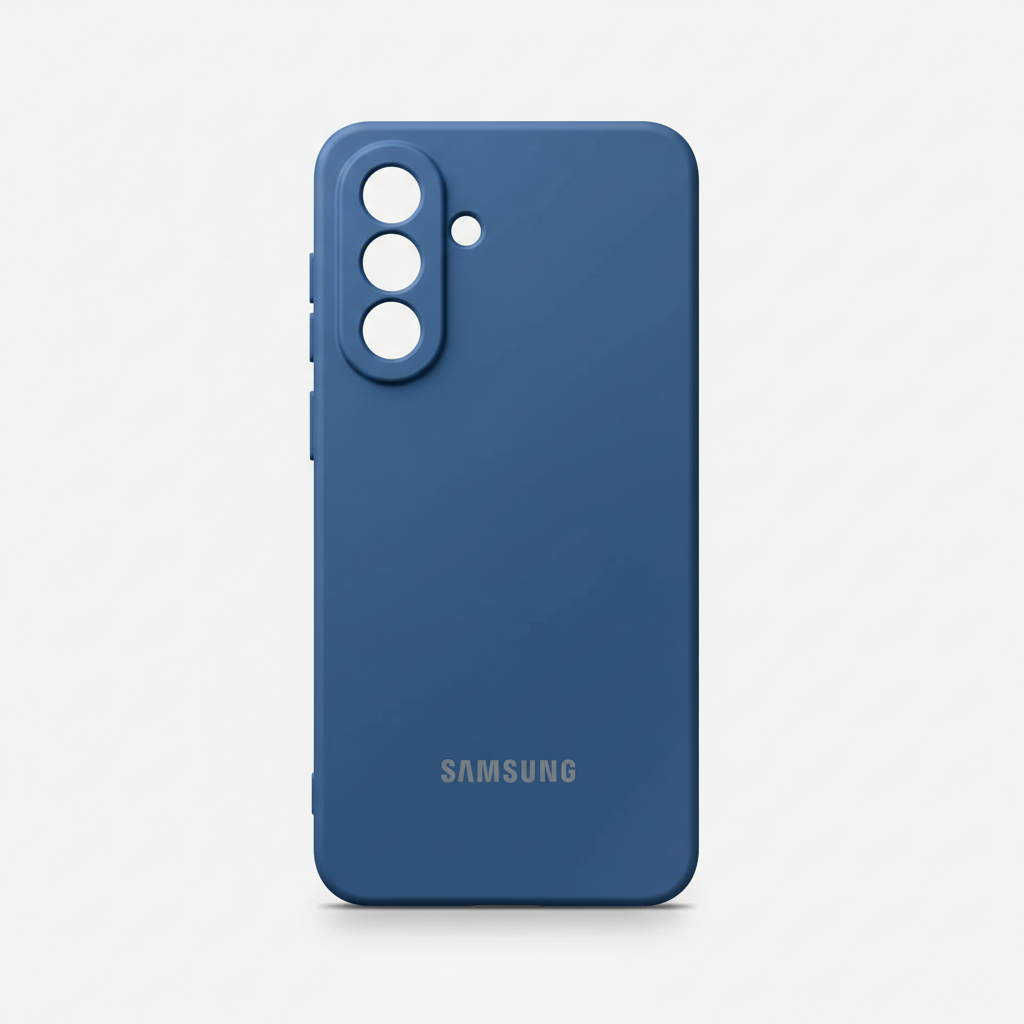 Samsung A37 Silicone Back Case - Black, Grey, Green & Blue