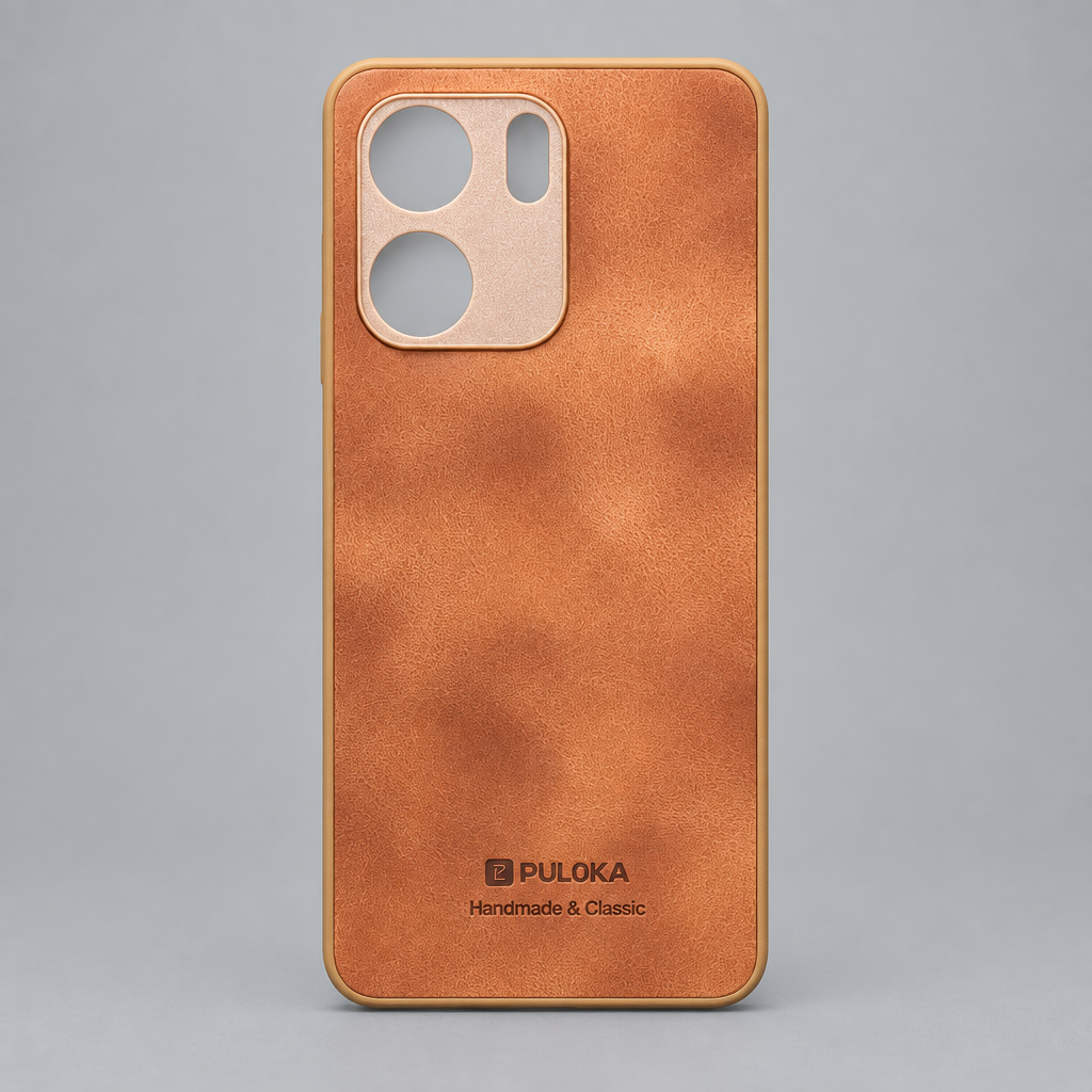 Oppo A5x PULOKA Leather Back Cover