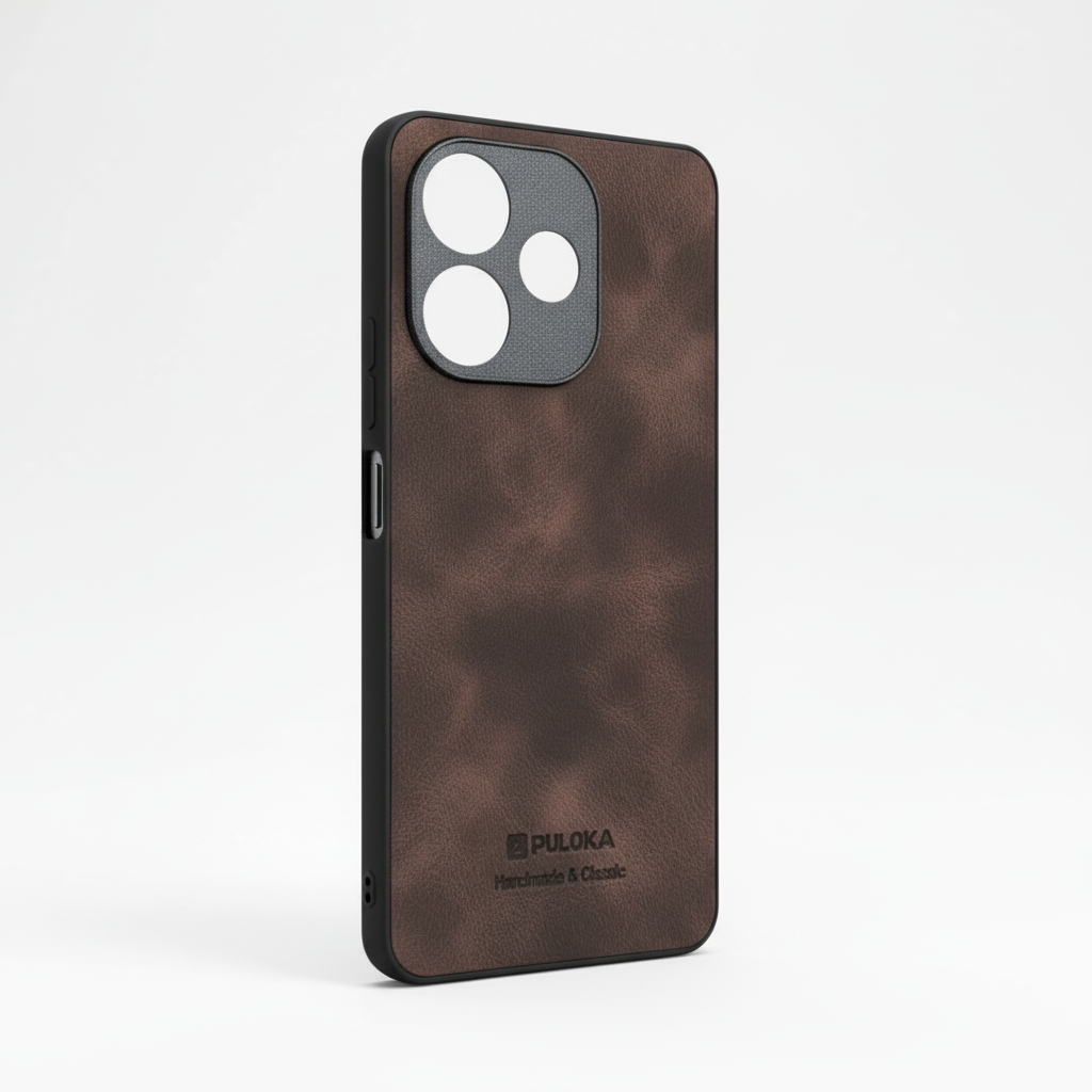 OPPO A5 Pro PULOKA PU Leather Textured Back Cover