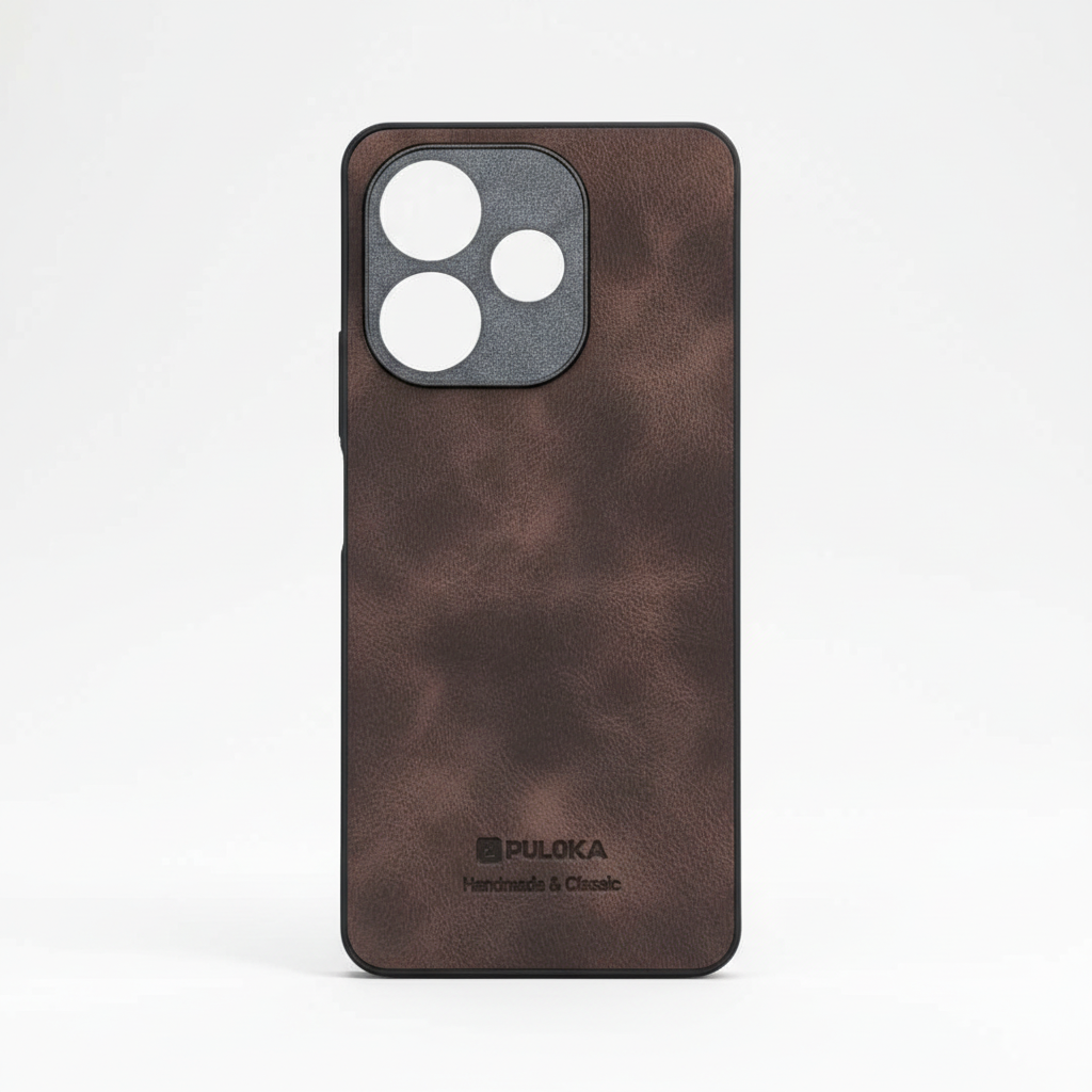 OPPO A5 Pro PULOKA PU Leather Textured Back Cover