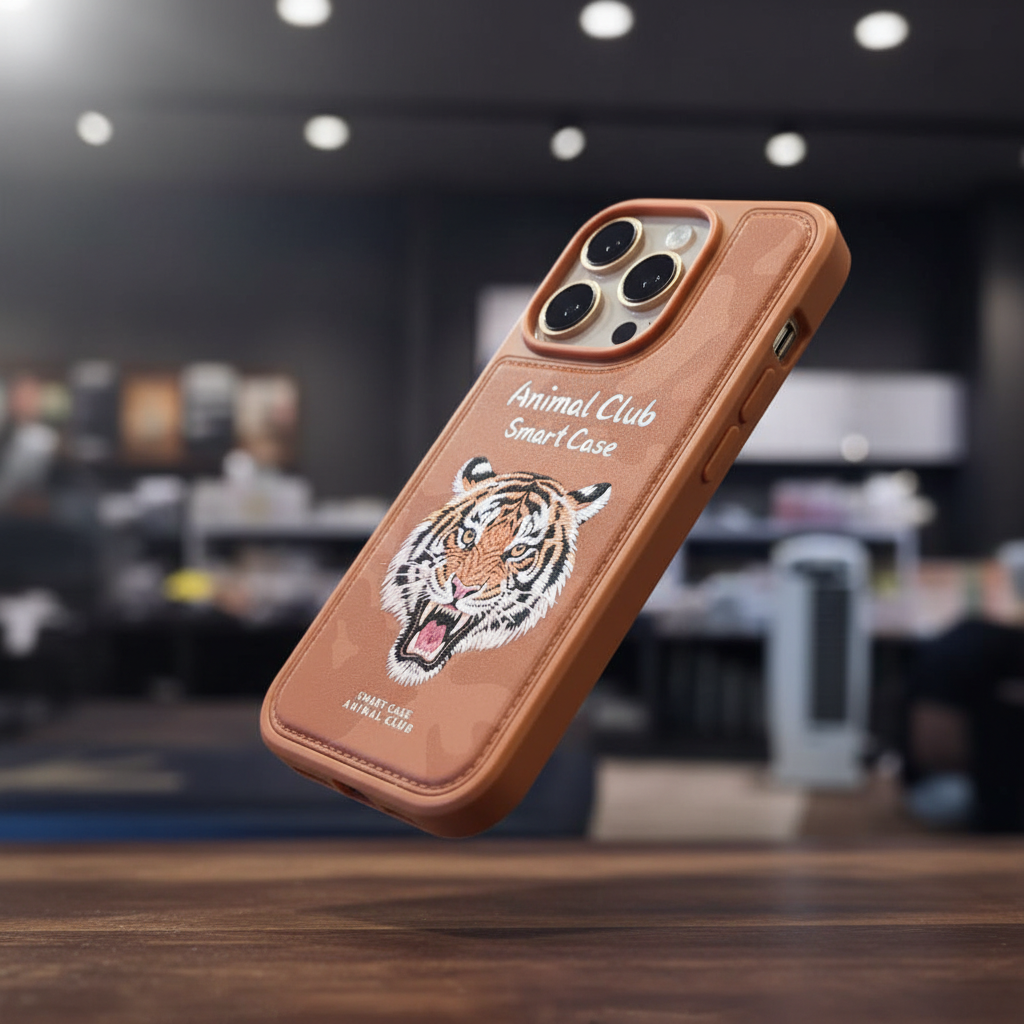iPhone 16 Pro Animal Club Smart Case | Wolf & Tiger