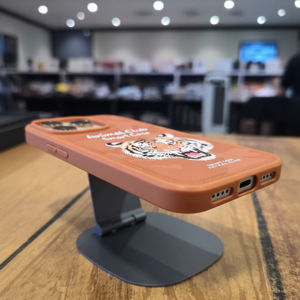 iPhone 16 Pro Animal Club Smart Case | Wolf & Tiger