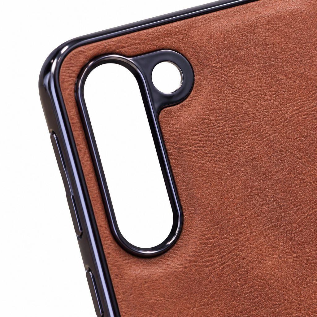 Samsung Galaxy S23 Leather-Texture Back Case