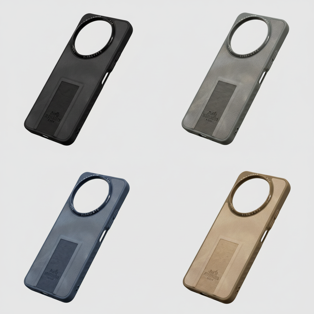 Vivo Y39 Textured Camera-Ring Back Case - Black, Blue, Grey & Beige
