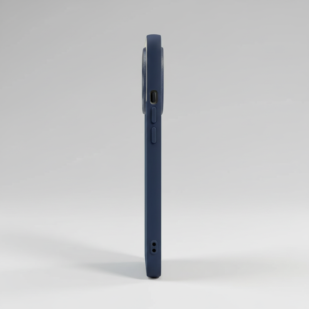 OPPO F29 Blue-Silver Ring Design Back Cover