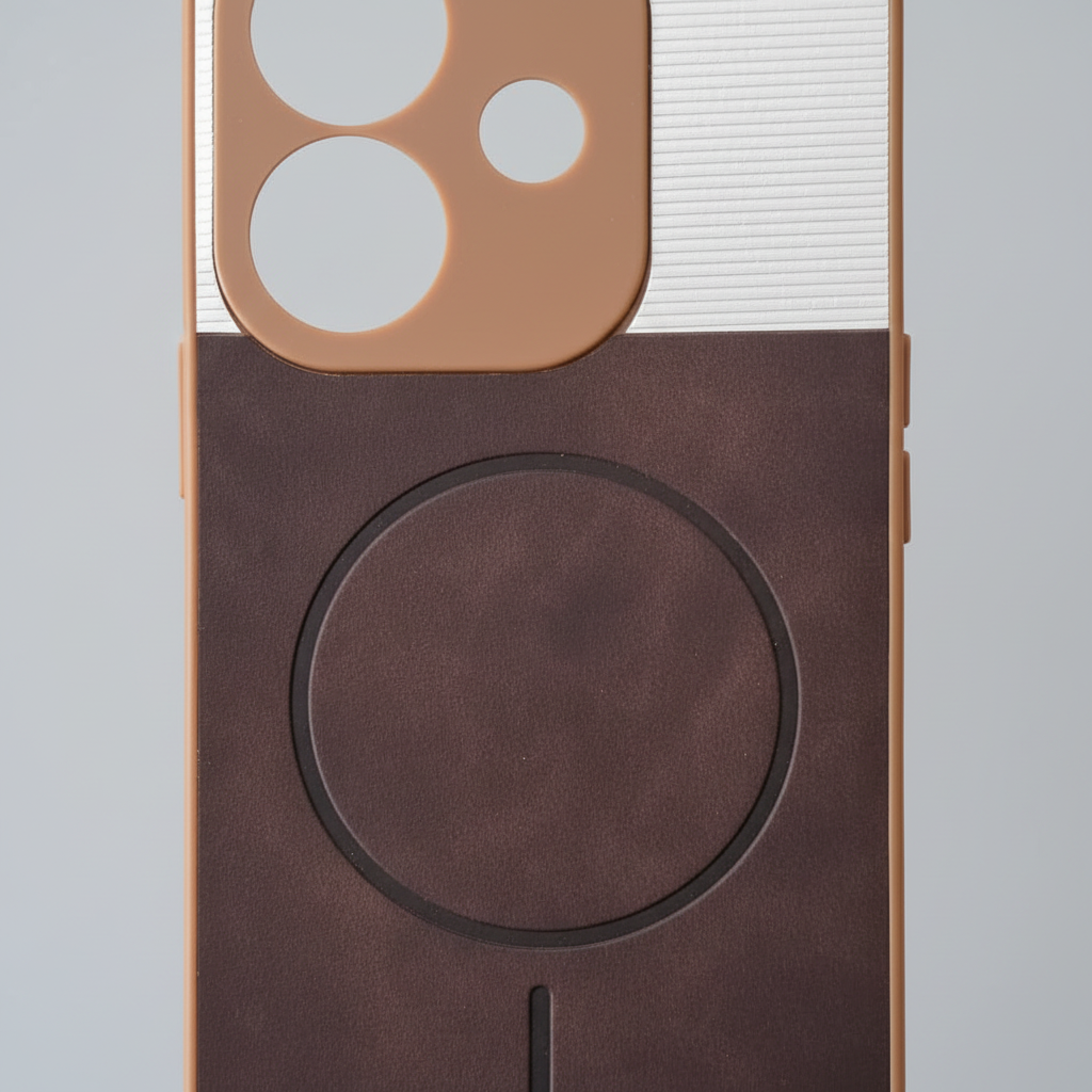 OPPO A3x Two-Tone Magnetic Ring Back Cover
