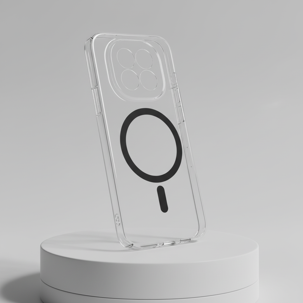 OPPO F29 Hard Crystal MagSafe Clear Case
