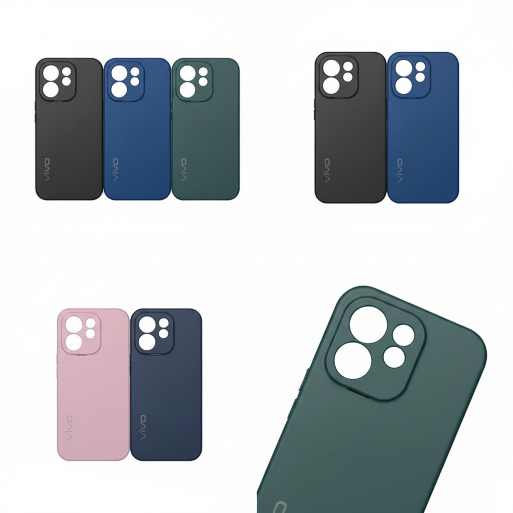 Vivo V70 & Vivo V70 Lite Silicone Phone Case | 5 Colours