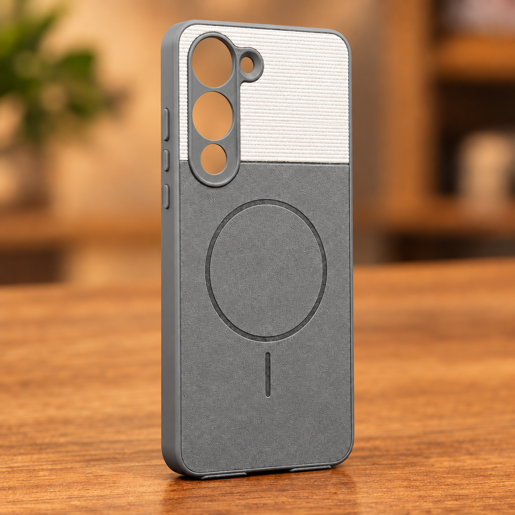 Vivo Y04 / Y19e / Y29s Two-Tone Magnetic Ring Back Case