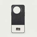 Vivo Y39 Two-Tone Camera-Ring Back Case - Grey, Orange & Black