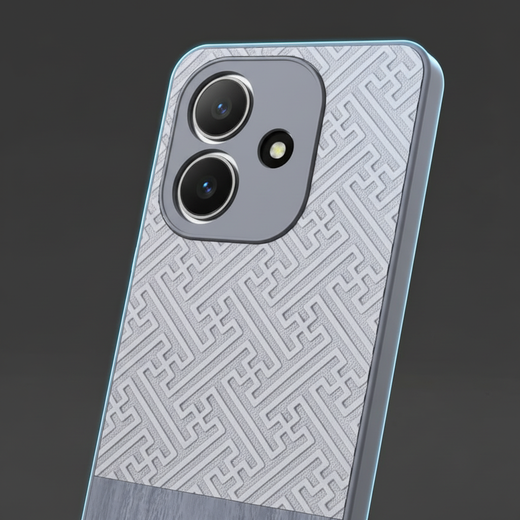 OPPO A3x PULOKA Geometric Pattern Back Cover