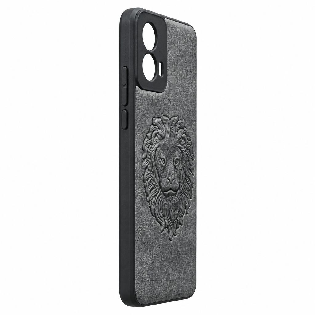 Moto G34 / Moto G45 Lion Emboss Phone Cover