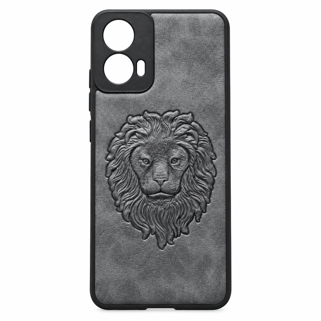 Moto G34 / Moto G45 Lion Emboss Phone Cover