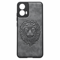Moto G34 / Moto G45 Lion Emboss Phone Cover