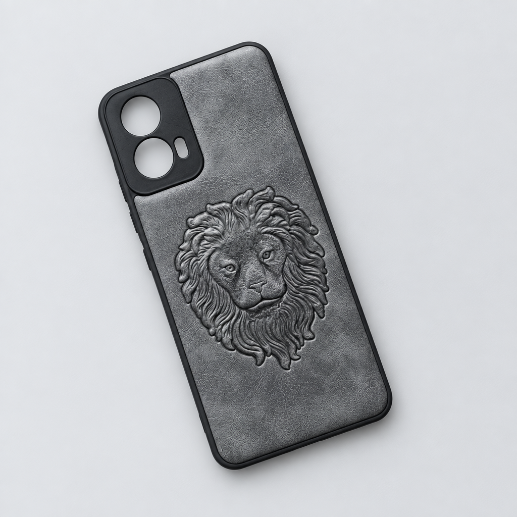 Moto G34 / Moto G45 Lion Emboss Phone Cover