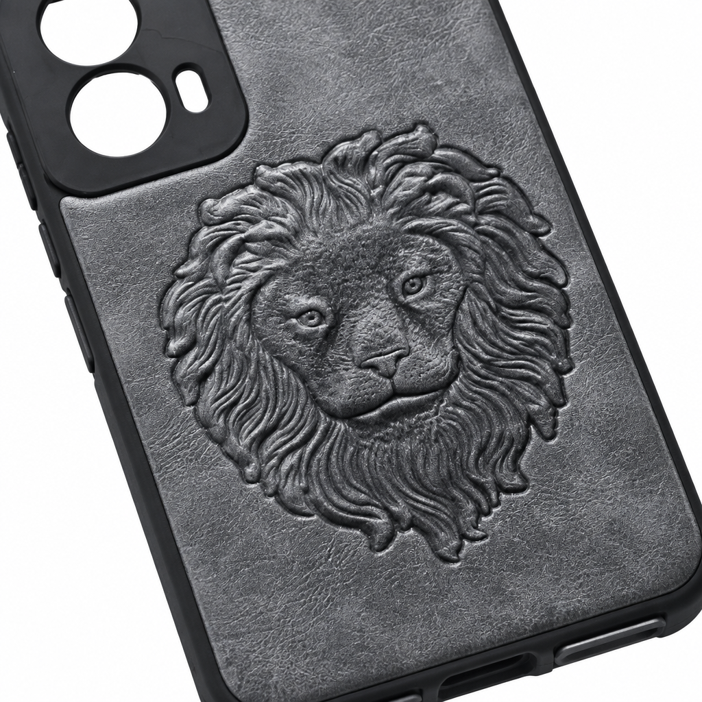 Moto G34 / Moto G45 Lion Emboss Phone Cover