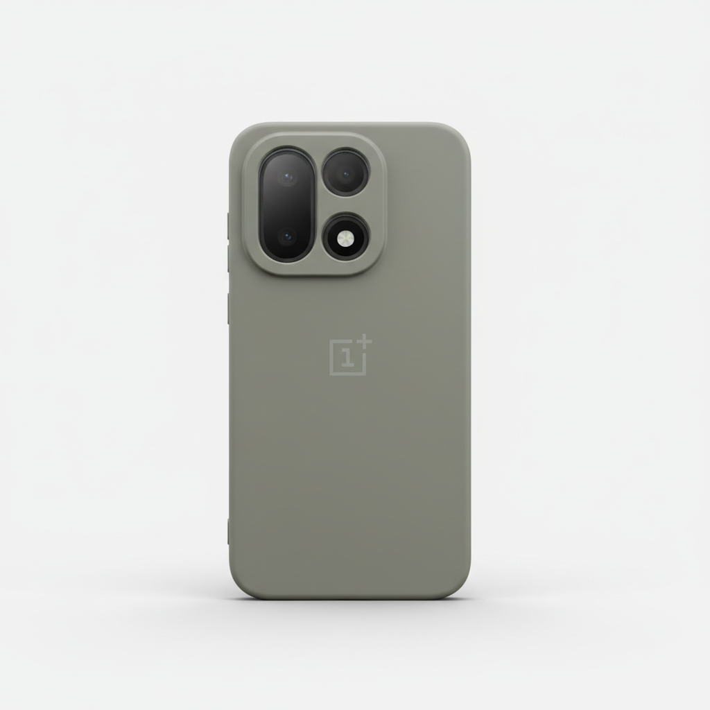 OnePlus 15 Silicone Back Case - Black, Blue & Grey