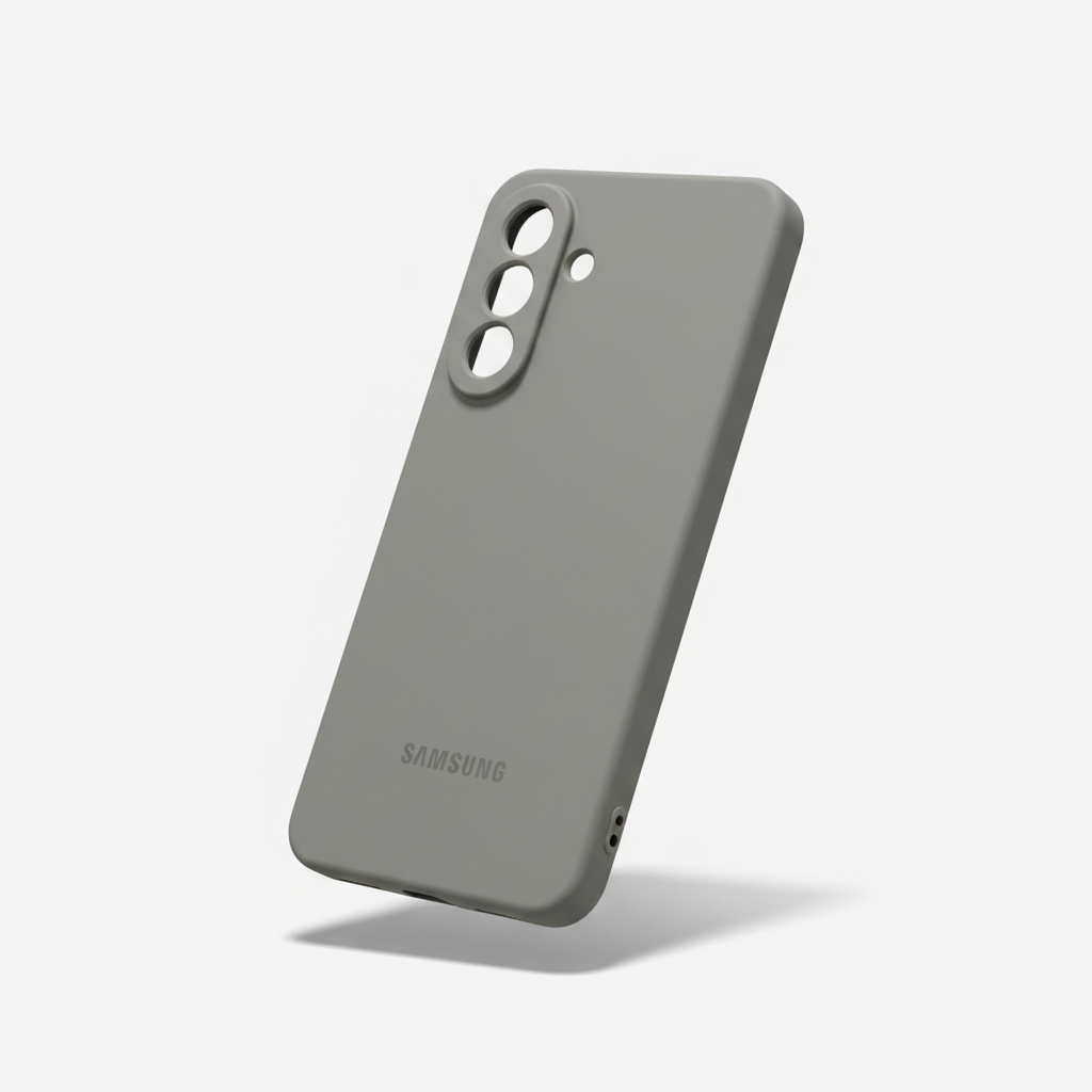 Samsung A37 Silicone Back Case - Black, Grey, Green & Blue