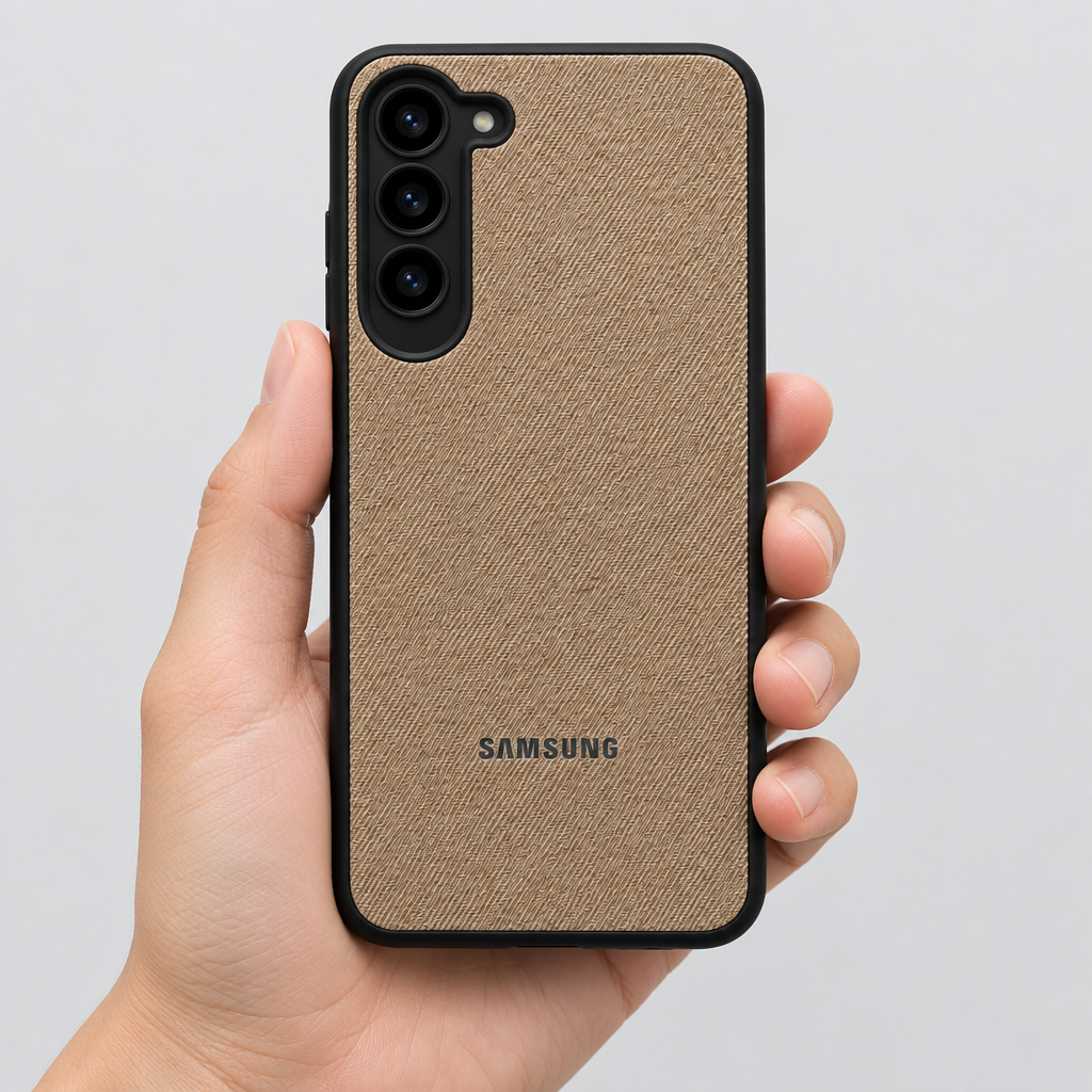 Samsung Galaxy S23 Fabric-Texture Back Case