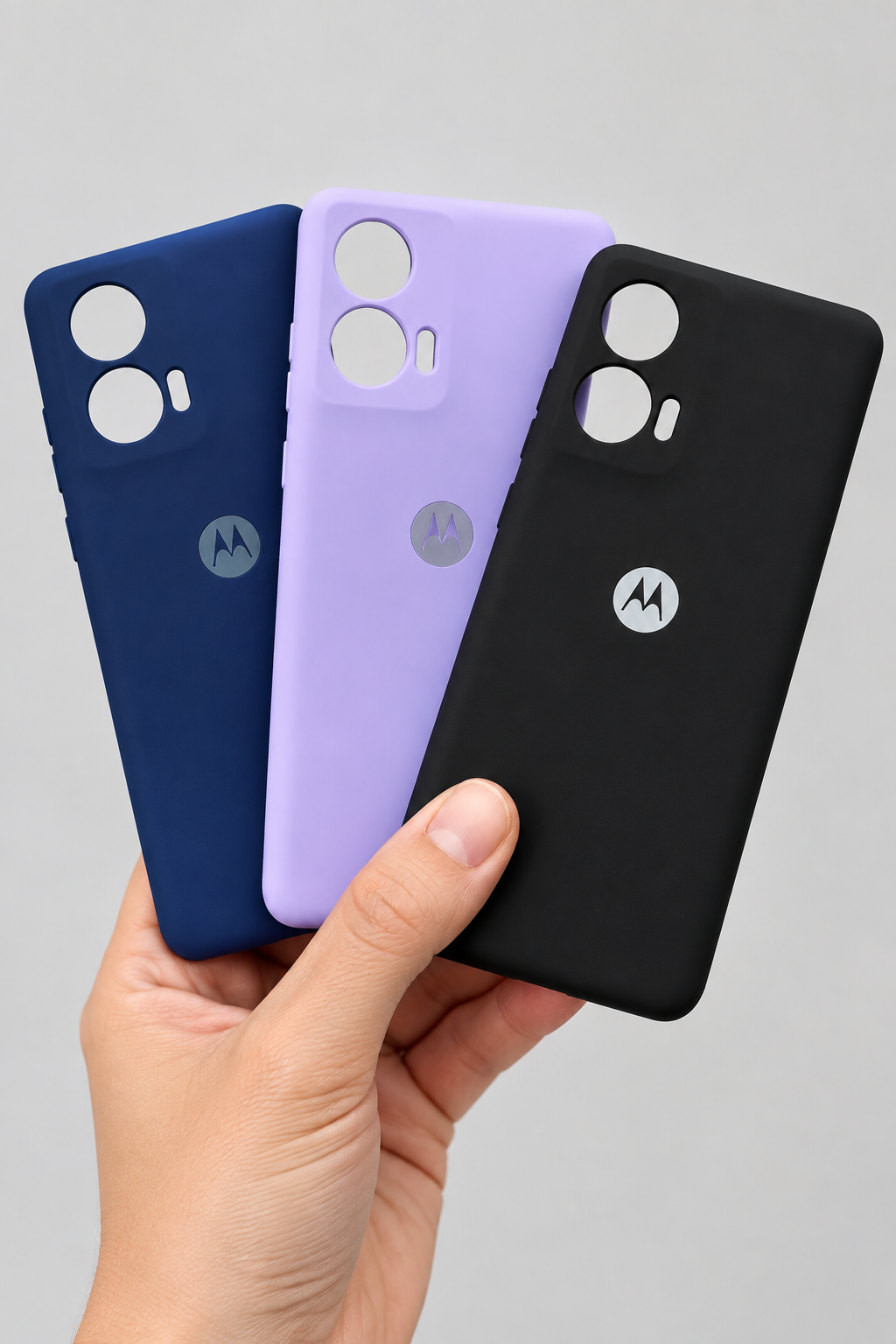 Moto Edge 50 Fusion / G85 / G96 Plain Silicone Back Case