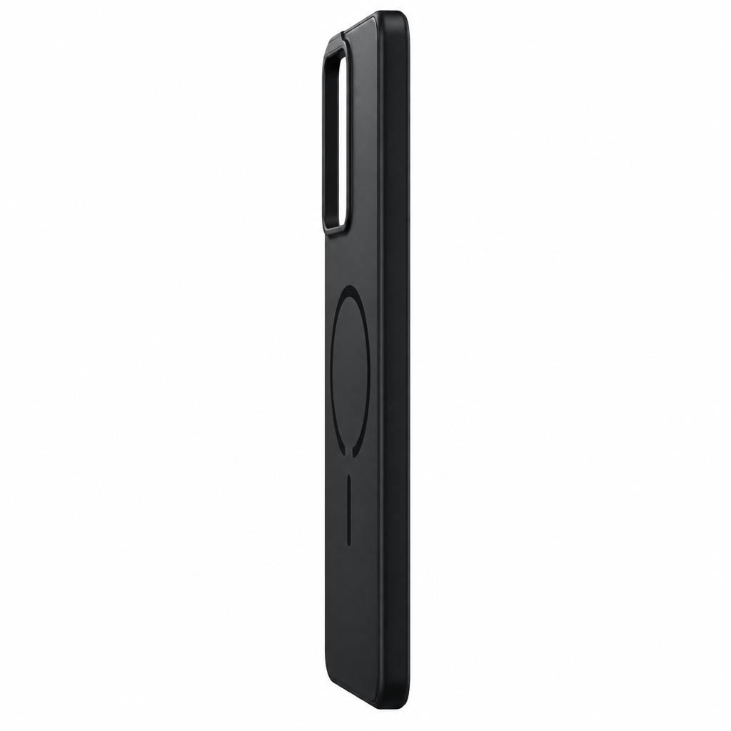 Black Realme 15 Realme 15 Pro ring phone cover side profile