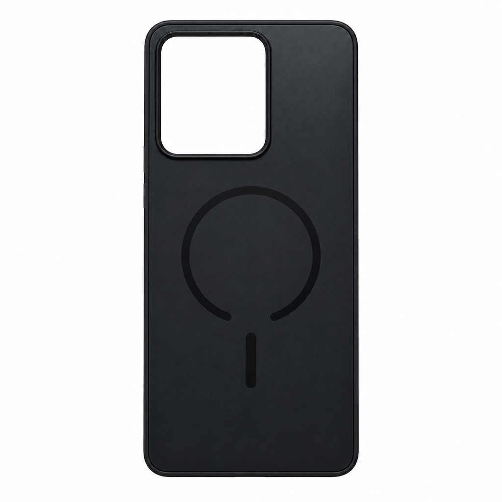 Black Realme 15 Realme 15 Pro ring phone cover straight rear
