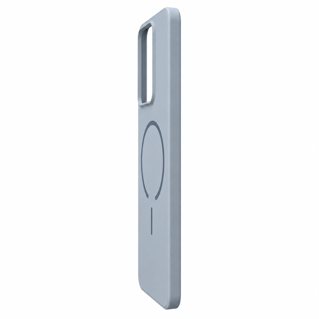 Light blue Realme 15 Realme 15 Pro ring phone cover side profile