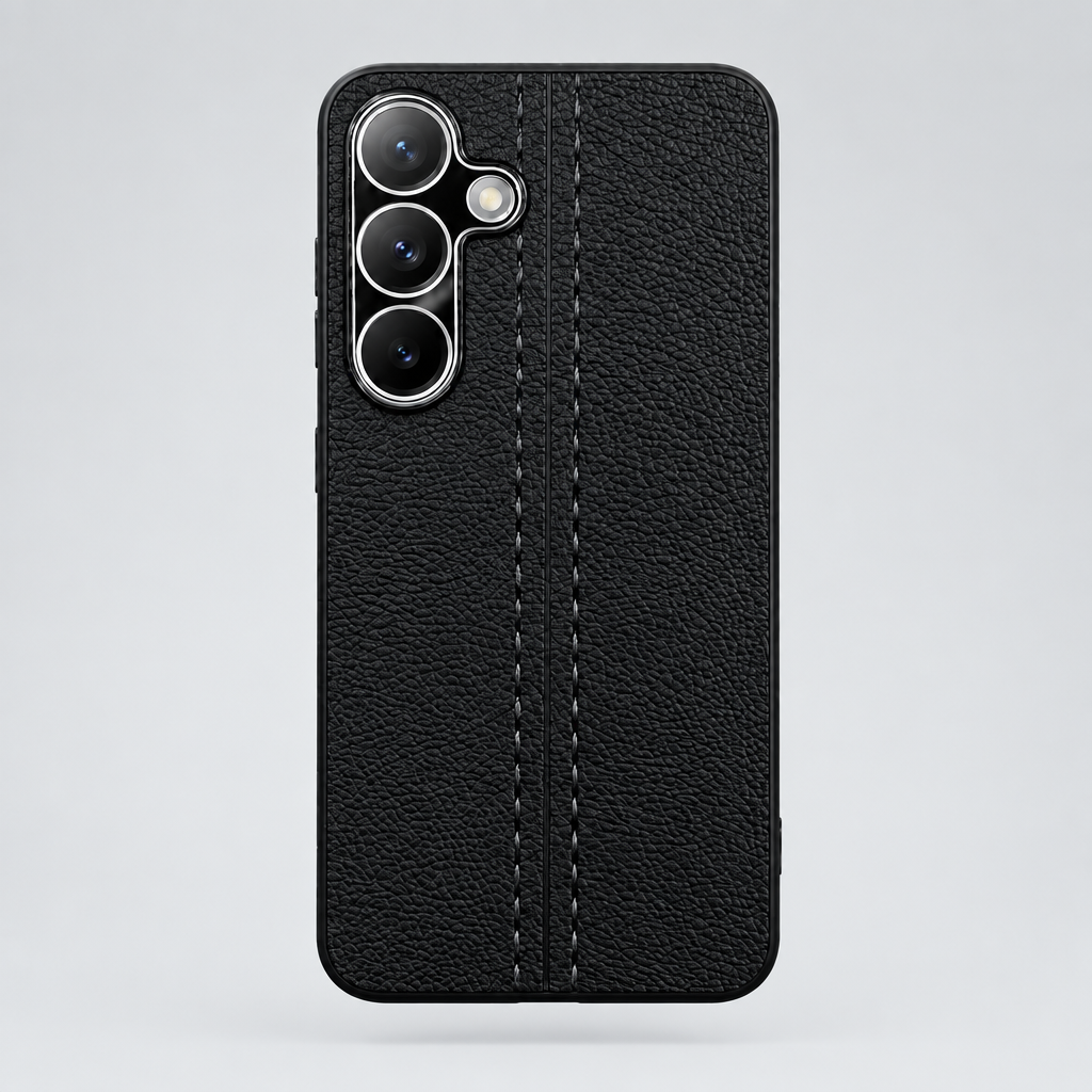 Case front view on plain background