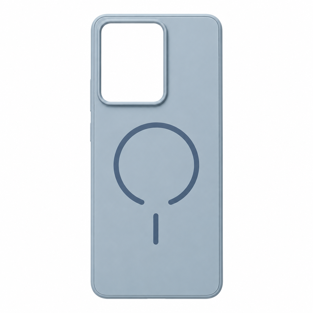Light blue Realme 15 Realme 15 Pro ring phone cover straight rear