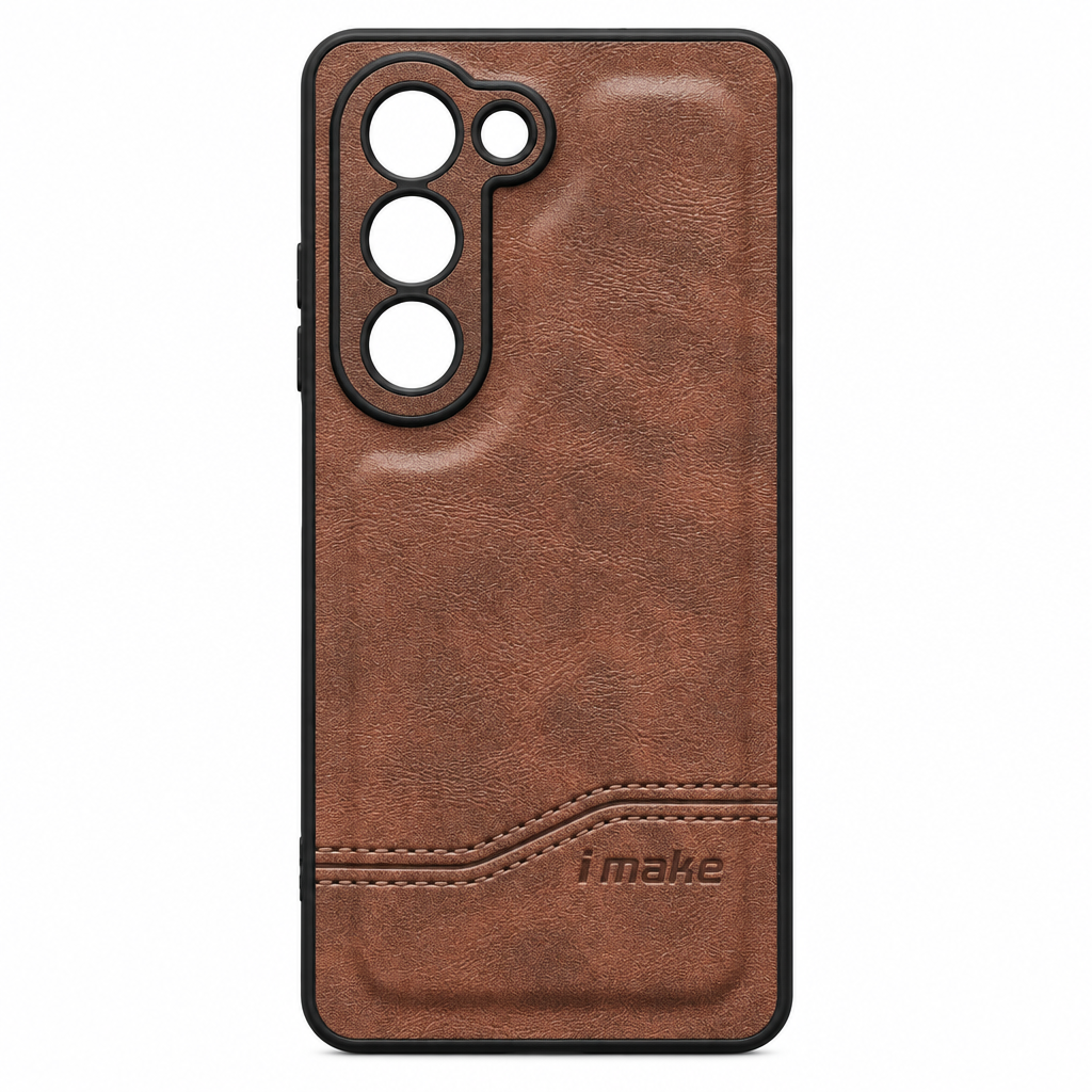 Brown OPPO K13x OPPO A5 textured back cover straight rear