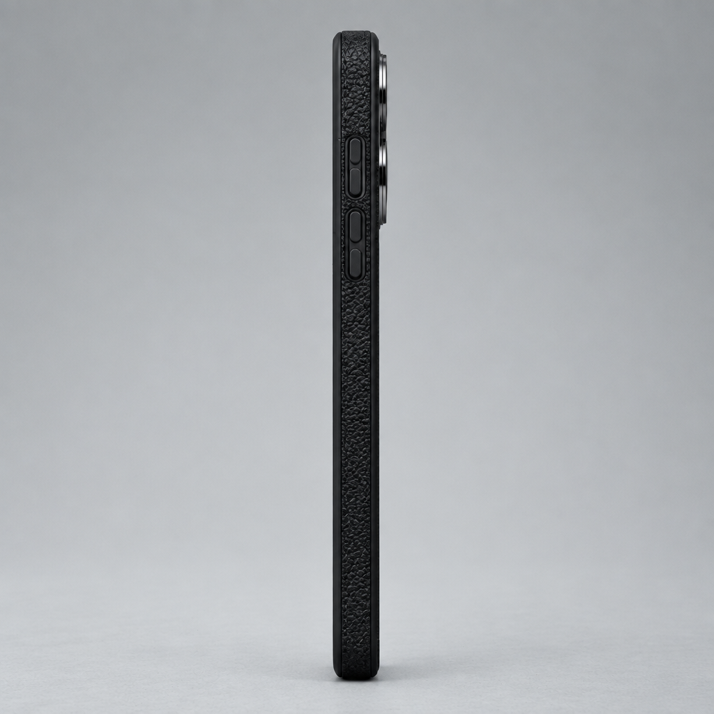 Side profile of case