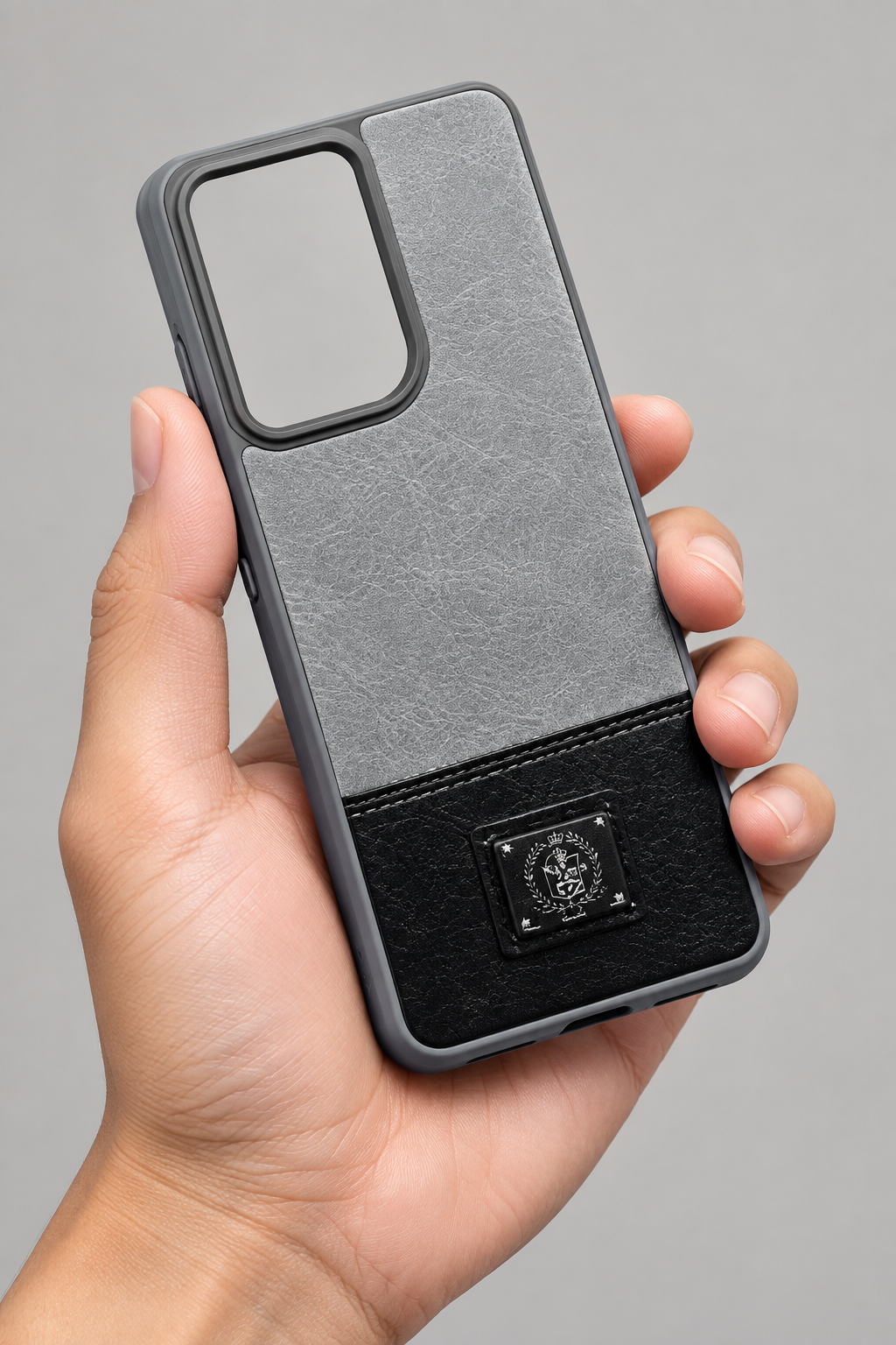 Moto Edge 50 Fusion / G85 / G96 Two-Tone Leather-Texture Back Case